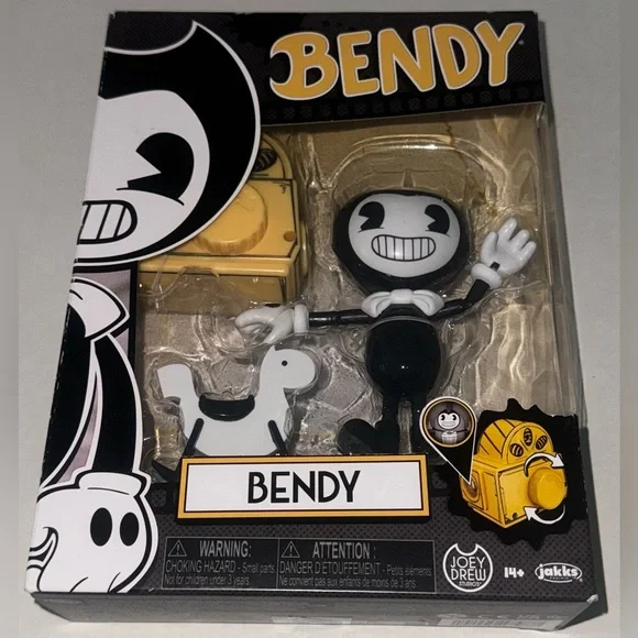 Jakks Pacific Bendy and the Ink Machine Bendy 5-inch Action Figure - Picture 7 of 7